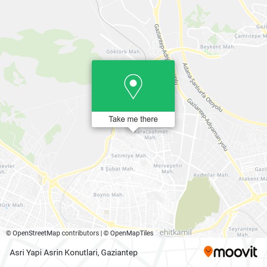 Asri Yapi Asrin Konutlari map