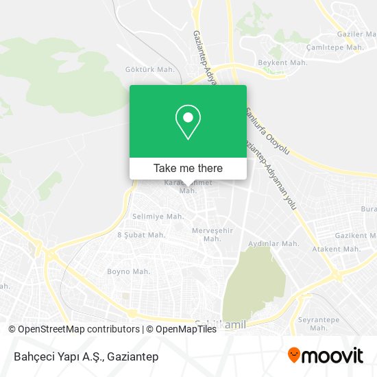 Bahçeci Yapı A.Ş. map