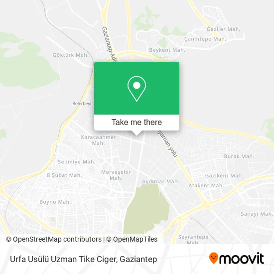 Urfa Usülü Uzman Tike Ciger map