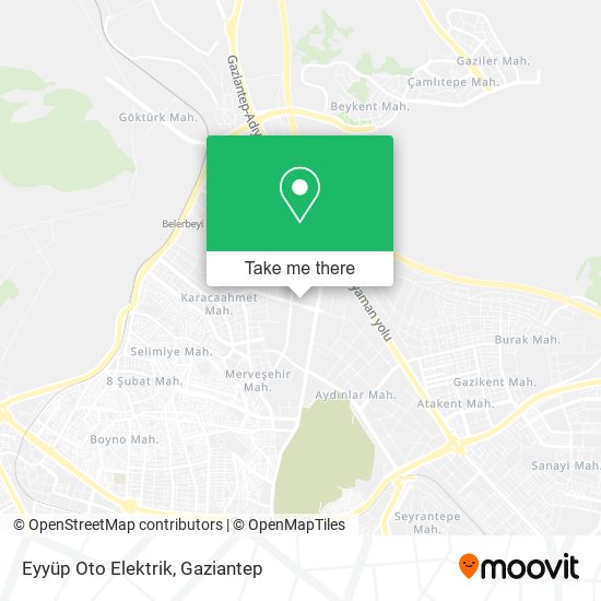 Eyyüp Oto Elektrik map