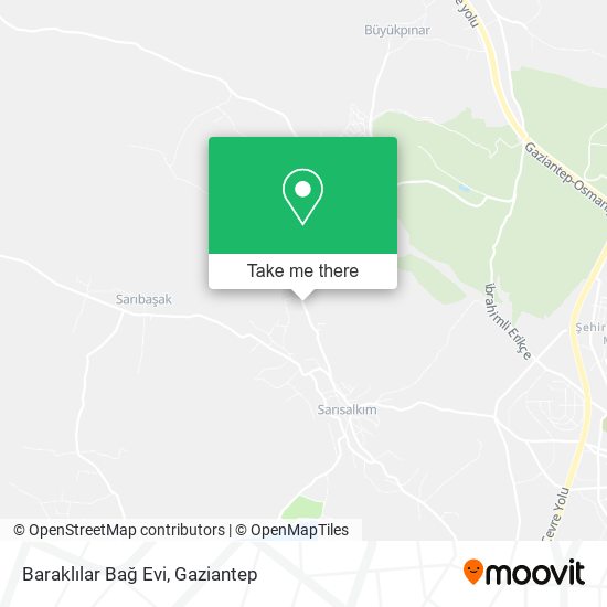 Baraklılar Bağ Evi map