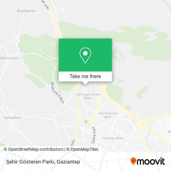 Şehir Gösteren Parkı map