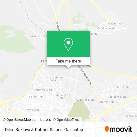 Dilim Baklava & Katmer Salonu map