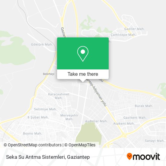 Seka Su Arıtma Sistemleri map