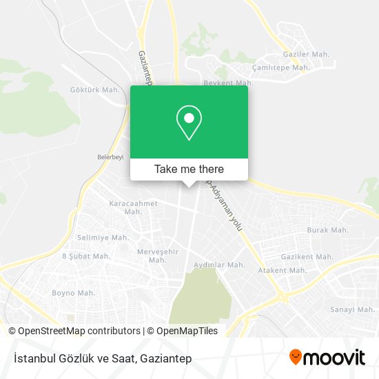 İstanbul Gözlük ve Saat map