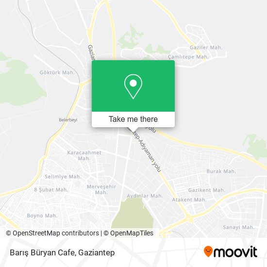 Barış Büryan Cafe map