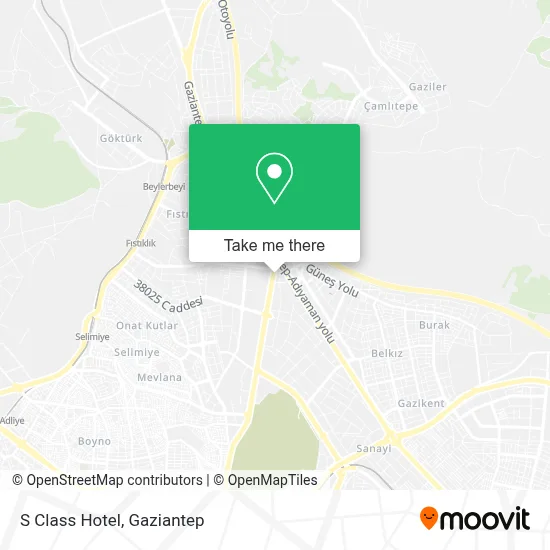 S Class Hotel map