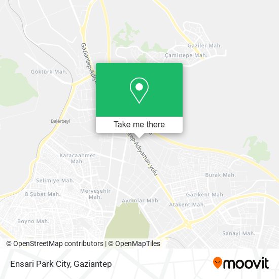 Ensari Park City map