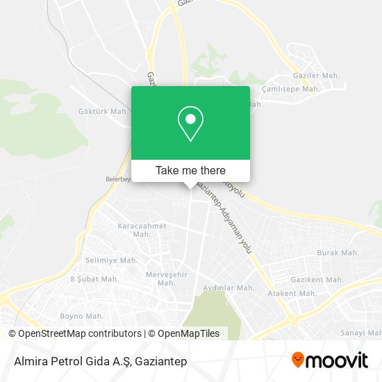 Almira Petrol Gida A.Ş map