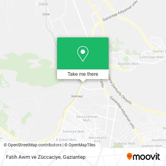 Fatih Awm ve Züccaciye map