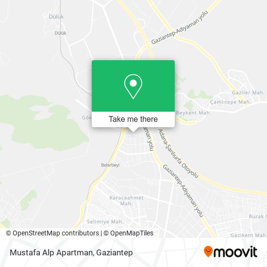 Mustafa Alp Apartman map