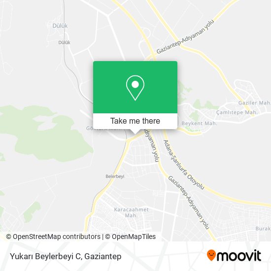 Yukarı Beylerbeyi C map