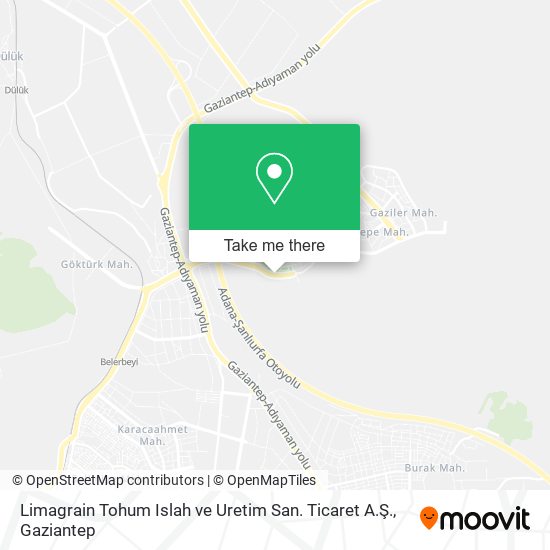 Limagrain Tohum Islah ve Uretim San. Ticaret A.Ş. map