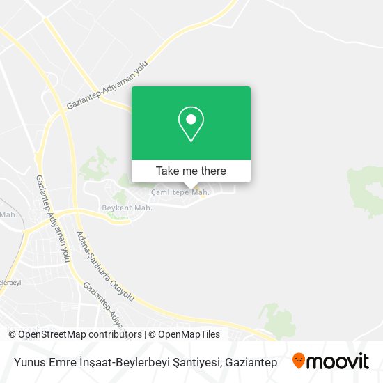 Yunus Emre İnşaat-Beylerbeyi Şantiyesi map