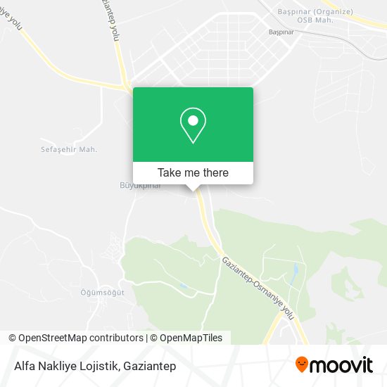Alfa Nakliye Lojistik map