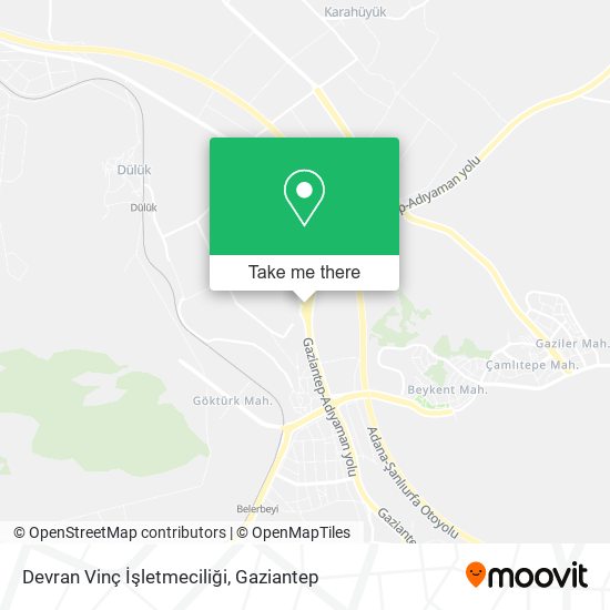Devran Vinç İşletmeciliği map