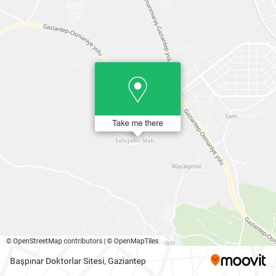 Başpınar Doktorlar Sitesi map