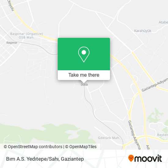 Bım A.S. Yedıtepe/Sahı map