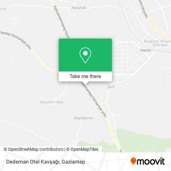 Dedeman Otel Kavşağı map