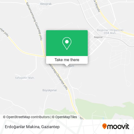Erdoğanlar Makina map
