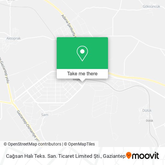 Cağsan Halı Teks. San. Ticaret Limited Şti. map