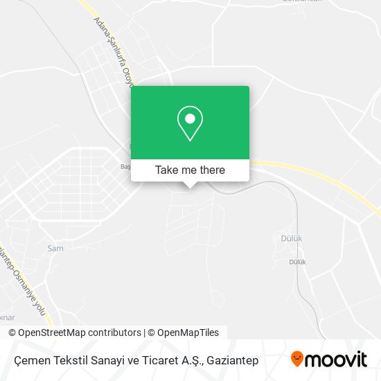 Çemen Tekstil Sanayi ve Ticaret A.Ş. map