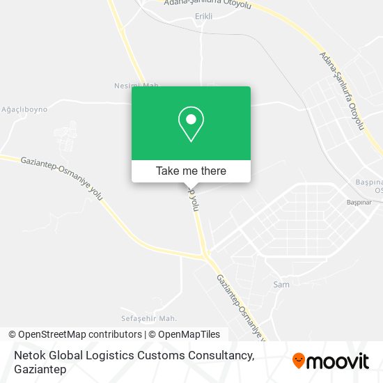 Netok Global Logistics Customs Consultancy map