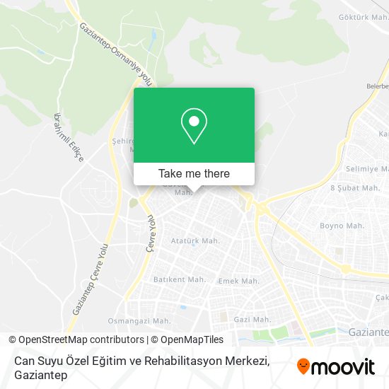 Can Suyu Özel Eğitim ve Rehabilitasyon Merkezi map