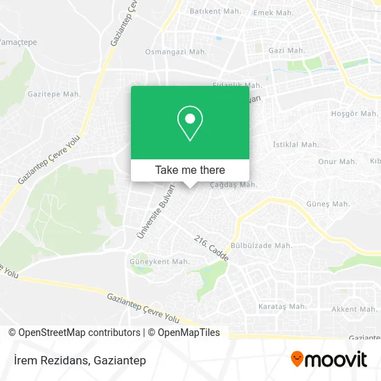 İrem Rezidans map