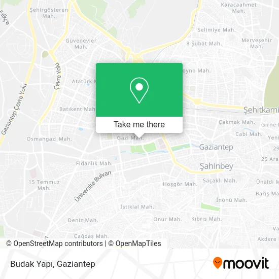 Budak Yapı map