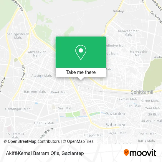Akif&Kemal Batram Ofis map