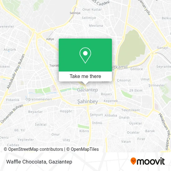 Waffle Chocolata map