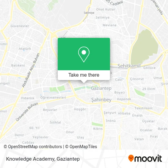 Knowledge Academy map