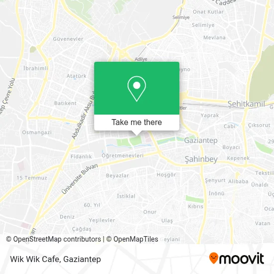 Wik Wik Cafe map