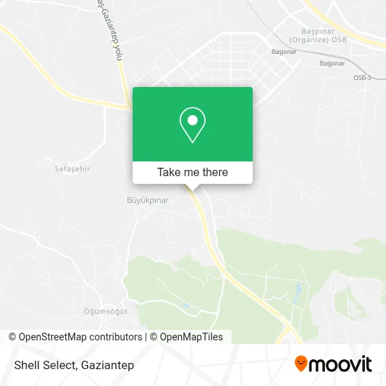 Shell Select map