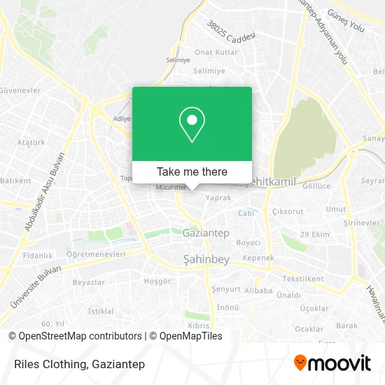 Riles Clothing map