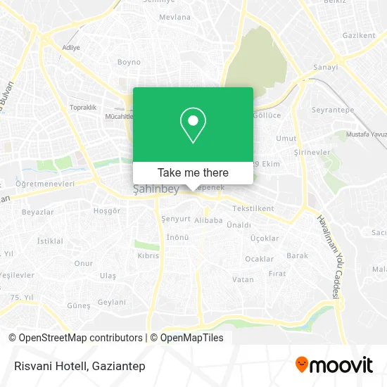 Risvani Hotell map