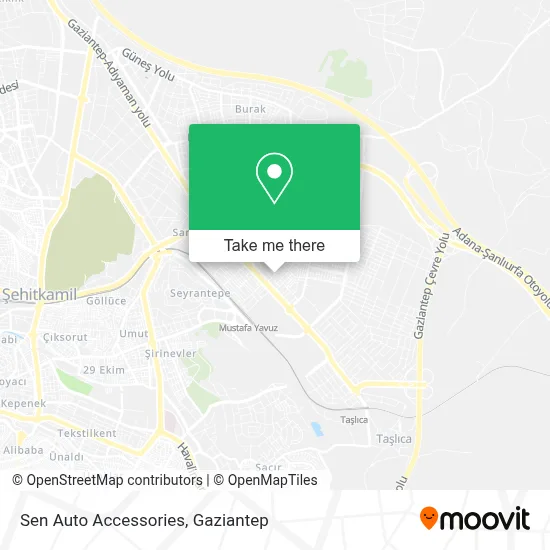 Sen Auto Accessories map