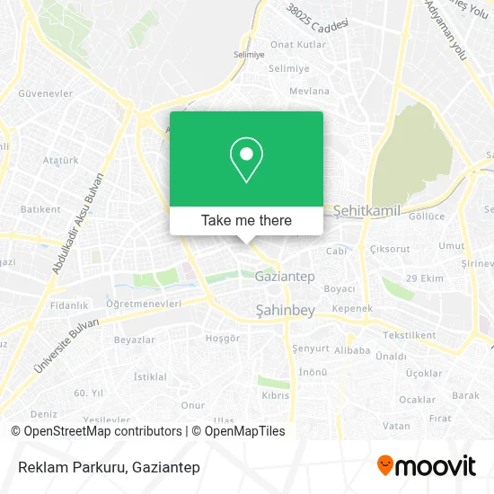 Reklam Parkuru map