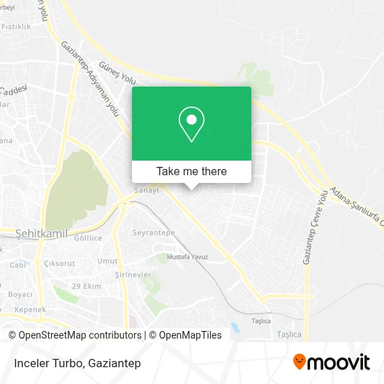Inceler Turbo map