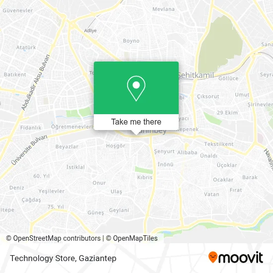 Technology Store map
