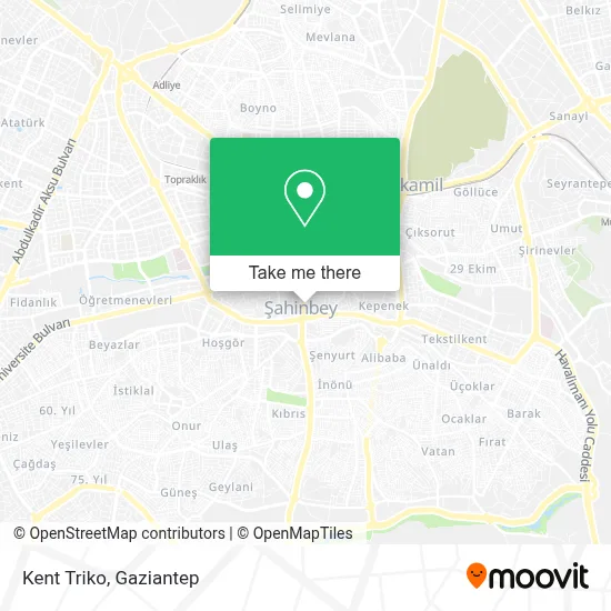 Kent Triko map