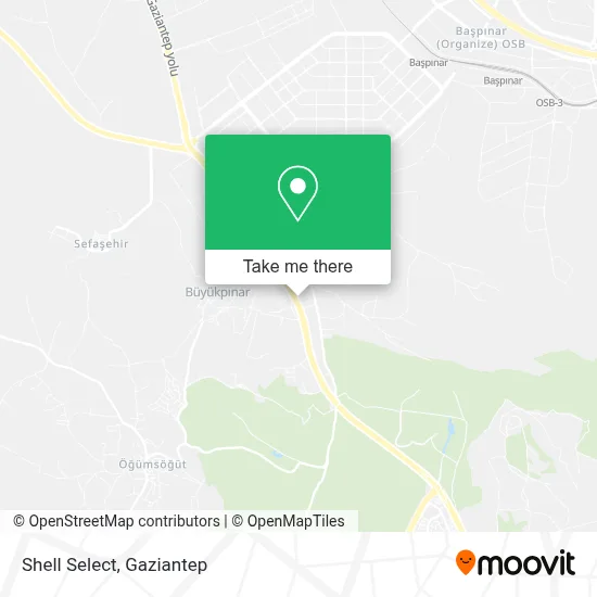 Shell Select map