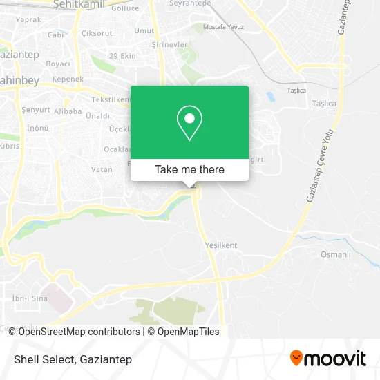 Shell Select map