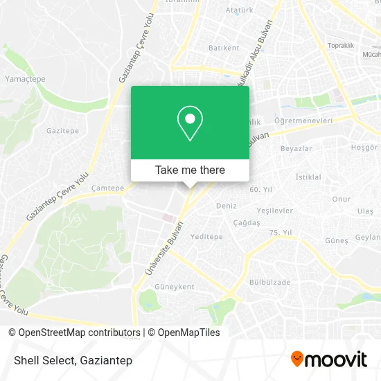 Shell Select map