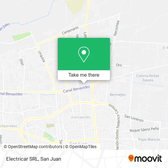 Electricar SRL map