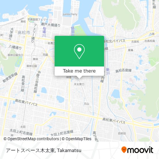 アートスペース木太東 map