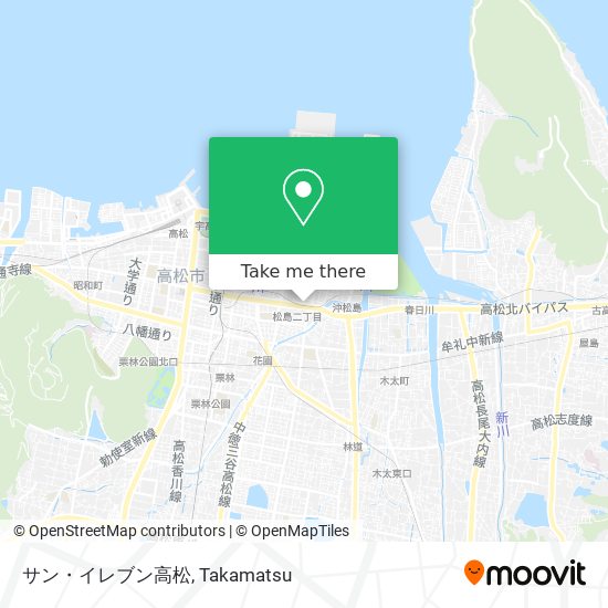 サン・イレブン高松 map