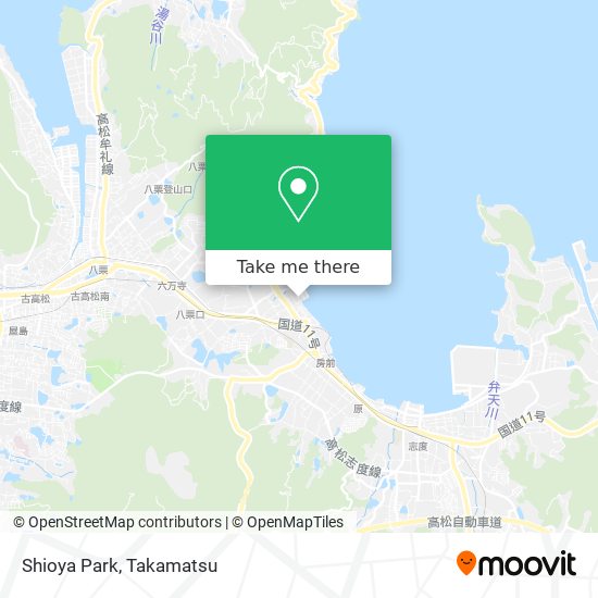 Shioya Park map
