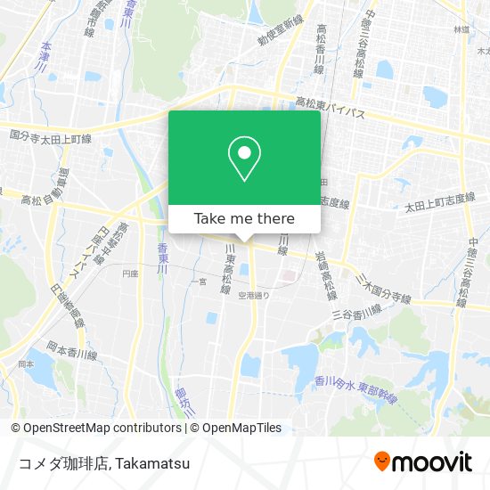 コメダ珈琲店 map